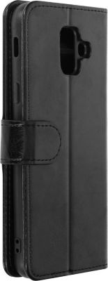 Etui AVIZAR Samsung A6 Portefeuille Vintage Noir