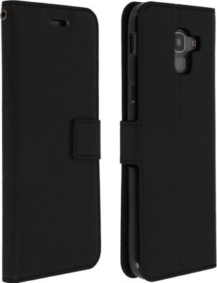 Etui AVIZAR Samsung J6 Portefeuille Vintage Noir Etui AVIZAR Samsung J6 Portefeuille Vintage Noir