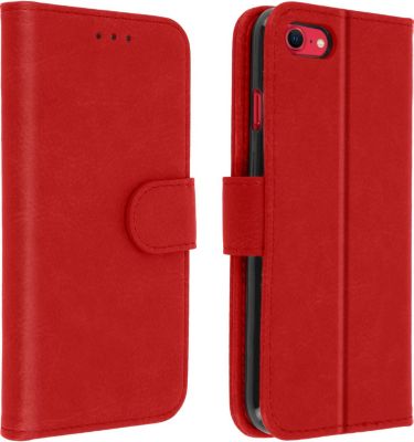 Etui AVIZAR iPhone SE 2022, 2020, 8, 7 Chester Rouge