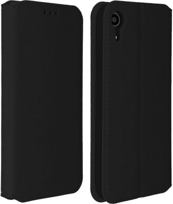 Etui AVIZAR iPhone XR Portefeuille Élégant Noir