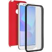 Coque intégrale AVIZAR Honor 7A , Huawei Y6 2018 360° Rouge