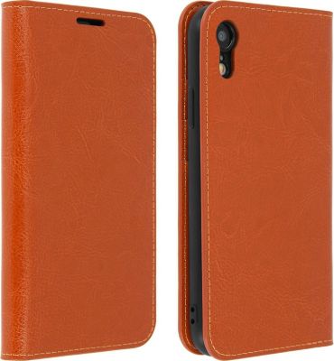 Etui AVIZAR Apple iPhone XR Portefeuille Cuir Camel Etui AVIZAR Apple iPhone XR Portefeuille Cuir Camel