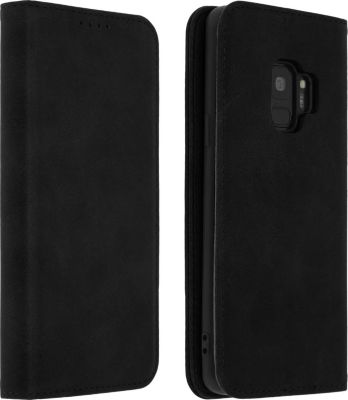 Etui AVIZAR Galaxy S9 Rotary Stand Vintage Noir Etui AVIZAR Galaxy S9 Rotary Stand Vintage Noir