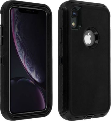 Coque AVIZAR iPhone XR Protection Multi-couches Noir Coque AVIZAR iPhone XR Protection Multi-couches Noir