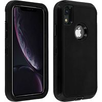 Coque AVIZAR iPhone XR Protection Multi-couches Noir