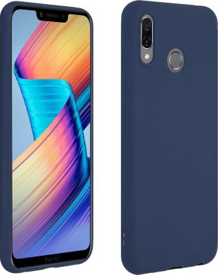 Coque AVIZAR Honor Play Soft Touch Silicone Bleu