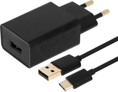 Chargeur secteur XIAOMI 2A + Câble USB type C 1.2m