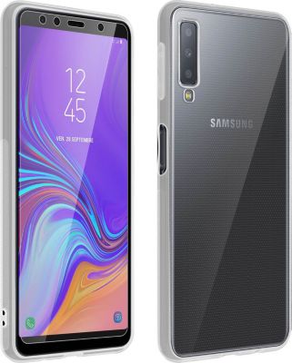 Coque AVIZAR + Verre trempé Samsung Galaxy A7 2018