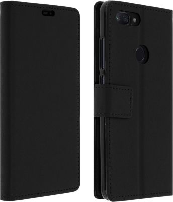 Etui AVIZAR Xiaomi Mi 8 Lite Portefeuille Stand Noir Etui AVIZAR Xiaomi Mi 8 Lite Portefeuille Stand Noir