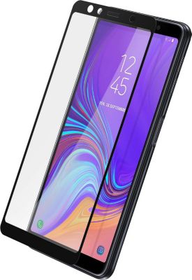 Protège écran AVIZAR Samsung A7 2018 Verre Contour Noir