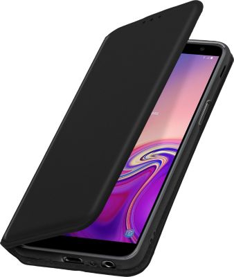 Etui AVIZAR Samsung Galaxy J6 Plus Élégant Noir Etui AVIZAR Samsung Galaxy J6 Plus Élégant Noir