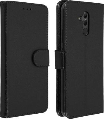 Etui AVIZAR Mate 20 lite Portefeuille Chester Noir Etui AVIZAR Mate 20 lite Portefeuille Chester Noir