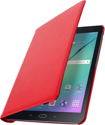 Housse AVIZAR Samsung Tab S2 9.7 Rotative 360 Rouge
