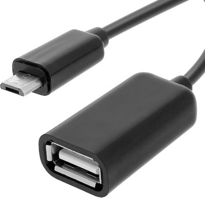 Câble micro USB AVIZAR OTG Micro USB Vers USB Femelle