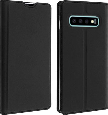 Etui DUX DUCIS Samsung Galaxy S10 Support Noir