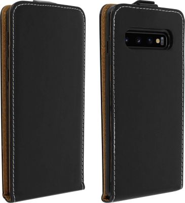 Etui AVIZAR Samsung Galaxy S10 Folio Vértical Noir