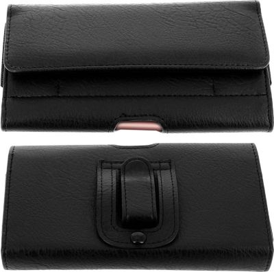 Etui AVIZAR Étui Ceinture Vintage XXL Noir
