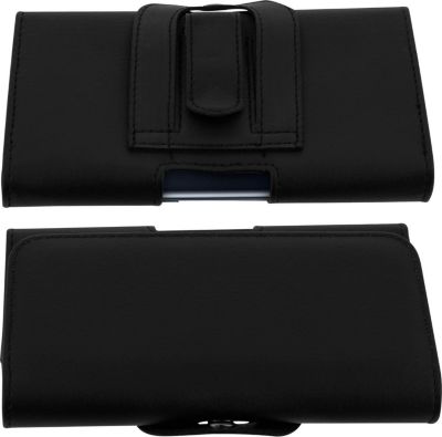Etui AVIZAR Étui Ceinture Clip + Passant - Noir Etui AVIZAR Étui Ceinture Clip + Passant - Noir
