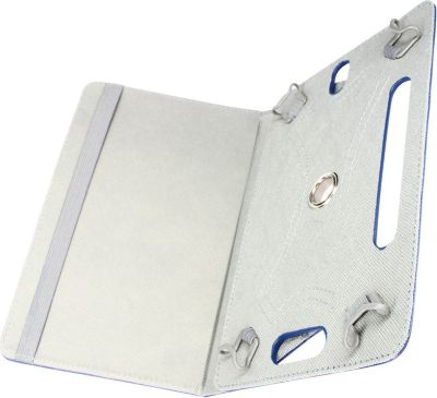Housse AVIZAR Tablettes à 10.1'' Clapet Stand Bleu