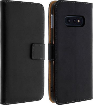Etui AVIZAR Samsung Galaxy S10e Cuir Veritable Noir