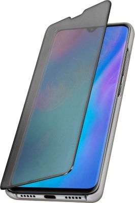 Etui AVIZAR Huawei P30 Pro Effet Miroir Stand Argent Etui AVIZAR Huawei P30 Pro Effet Miroir Stand Argent