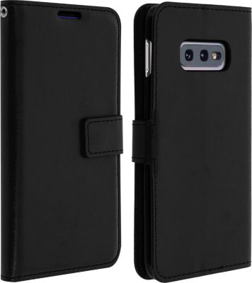 Etui AVIZAR Samsung S10e Portefeuille Vintage Noir Etui AVIZAR Samsung S10e Portefeuille Vintage Noir