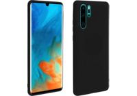 Coque FORCELL Huawei P30 Pro Silicone Soft Touch Noir