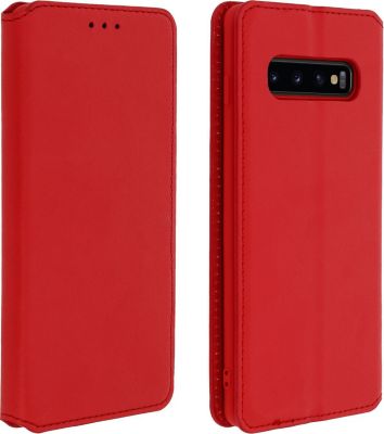 Etui AVIZAR Samsung Galaxy S10 Élégant Rouge