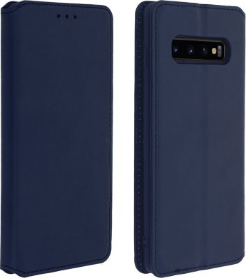 Etui AVIZAR Samsung Galaxy S10 Élégant Bleu Nuit