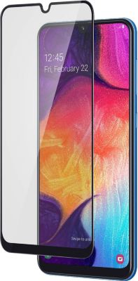 Protège écran AVIZAR Samsung A50/ A30 Verre Contour Noir Protège écran AVIZAR Samsung A50/ A30 Verre Contour Noir