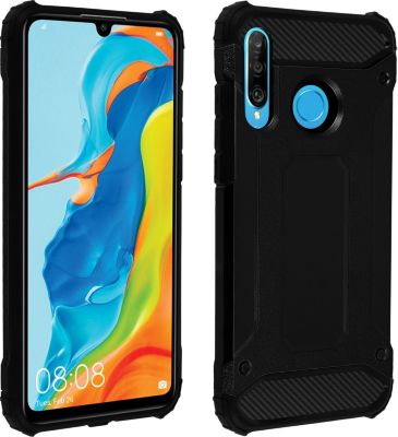 Coque AVIZAR Huawei P30 Lite Defender II Robuste Noir Coque AVIZAR Huawei P30 Lite Defender II Robuste Noir