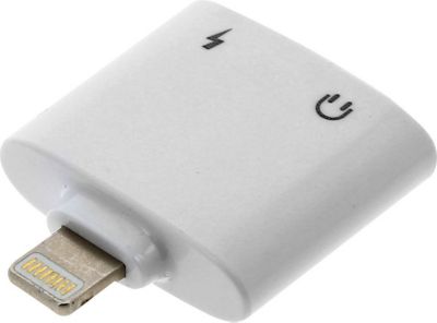 Adaptateur Lightning/Lightning AVIZAR Charge & Audio Lightning Jack3.5 Femelle Adaptateur Lightning/Lightning AVIZAR Charge & Audio Lightning Jack3.5 Femelle