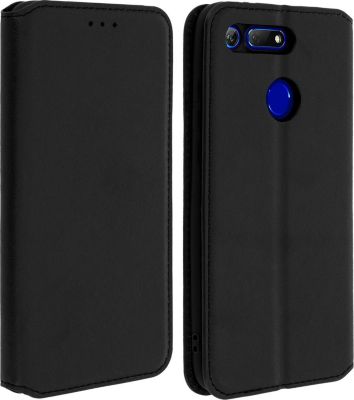 Etui AVIZAR Honor View 20 Portefeuille Élégant Noir