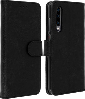 Etui AVIZAR Huawei P30 Portefeuille Chester Noir
