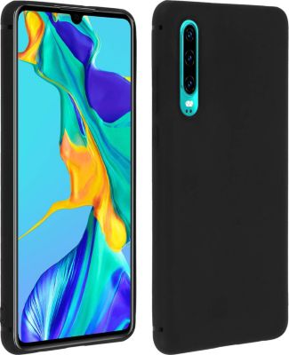 Coque AVIZAR Huawei P30 TPU Mate Flexi Noir