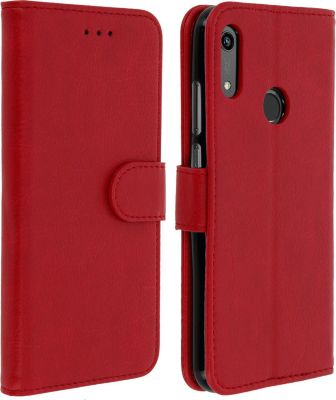 Etui AVIZAR Huawei Y6 2019 , Honor 8A Chester Rouge