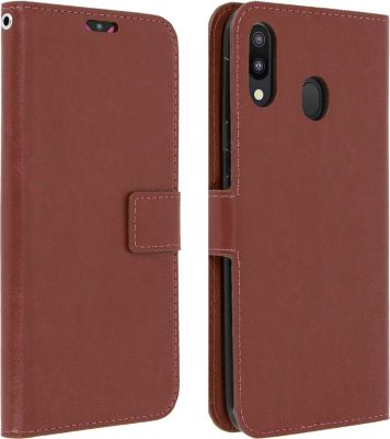 Etui AVIZAR Samsung Galaxy M20 Vintage Marron Etui AVIZAR Samsung Galaxy M20 Vintage Marron