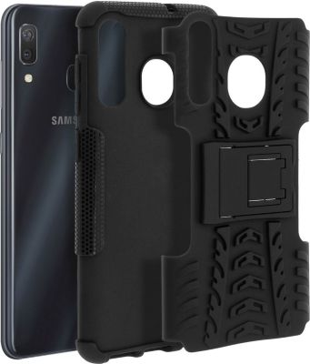 Coque AVIZAR Samsung A50 / A30s Béquille Noir
