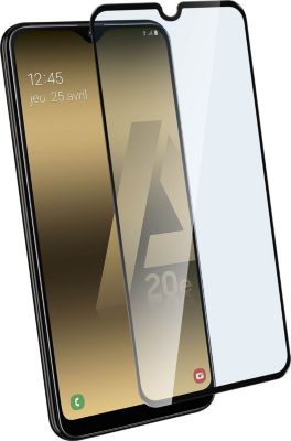 Protège écran AVIZAR Samsung Galaxy A20e Verre Contour Noir
