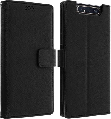 Etui AVIZAR Samsung A80 Portefeuille Support Noir Etui AVIZAR Samsung A80 Portefeuille Support Noir