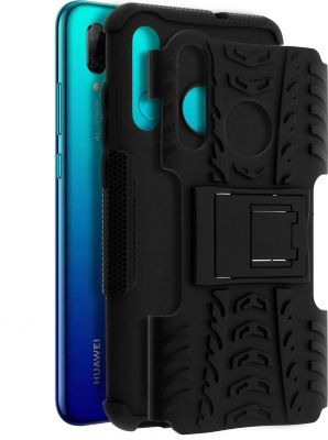 Coque AVIZAR Huawei P Smart plus 2019 Béquille Noir