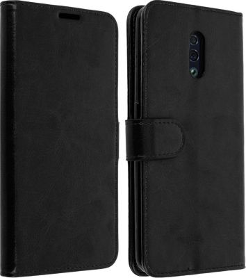 Etui AVIZAR Oppo Reno Portefeuille Vintage Noir