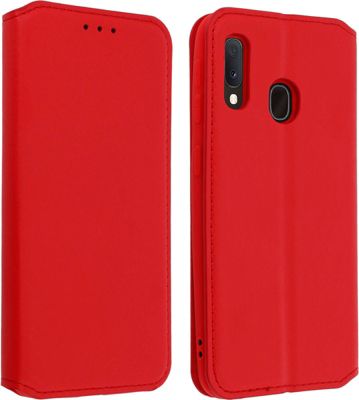 Etui AVIZAR Samsung Galaxy A20e Élégant Rouge