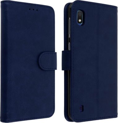 Etui AVIZAR Samsung Galaxy A10 Chester Bleu Nuit