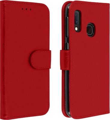 Etui AVIZAR Samsung Galaxy A20e Chester Rouge