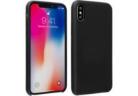 Coque AVIZAR iPhone X / XS Silicone Soft Touch Noir