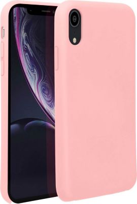 Coque AVIZAR Apple iPhone XR Silicone Soft Touch Rose Coque AVIZAR Apple iPhone XR Silicone Soft Touch Rose