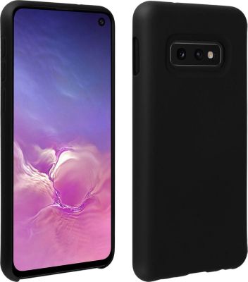 Coque AVIZAR Samsung S10e Silicone Soft Touch Noir