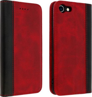Etui AVIZAR iPhone SE 2022 /8 /7 avec Support Rouge Etui AVIZAR iPhone SE 2022 /8 /7 avec Support Rouge