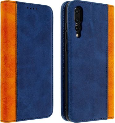 Etui AVIZAR Huawei P20 Pro avec Support Bleu Nuit
